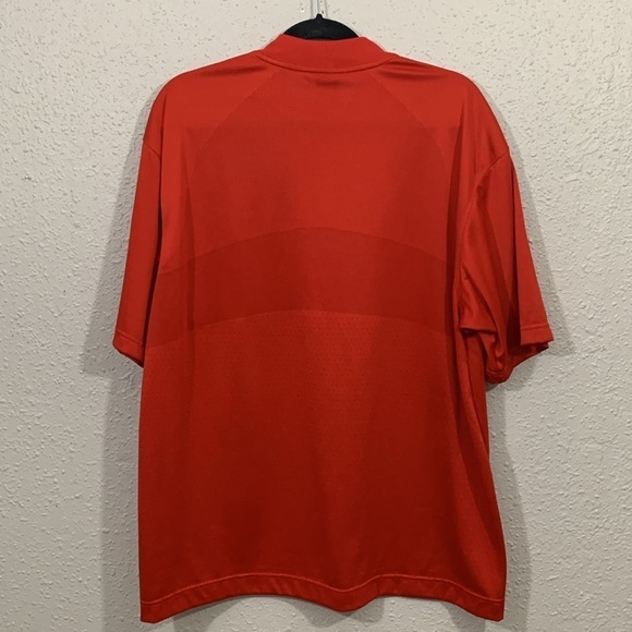 Nike Golf Vintage Red Vented Short Sleeve Athletic Shirt size L - Picture 8 of 13